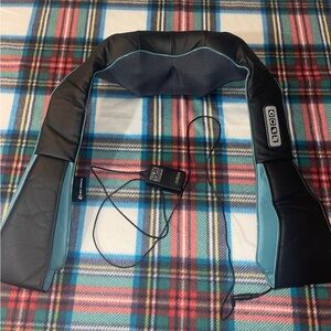 Black and Blue Neck Massager